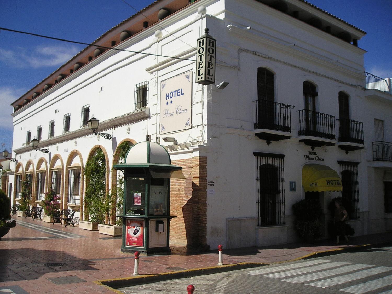 Hotel Plaza Chica Cartaya Esterno foto